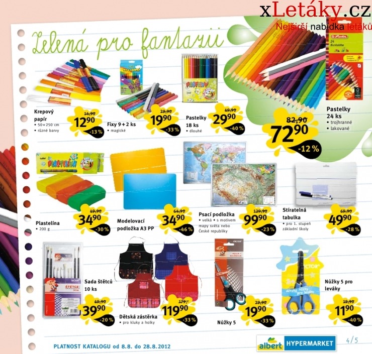 leták Albert Hypermarket - Škola leták strana 1 leták Albert Hypermarket - Škola leták strana 1