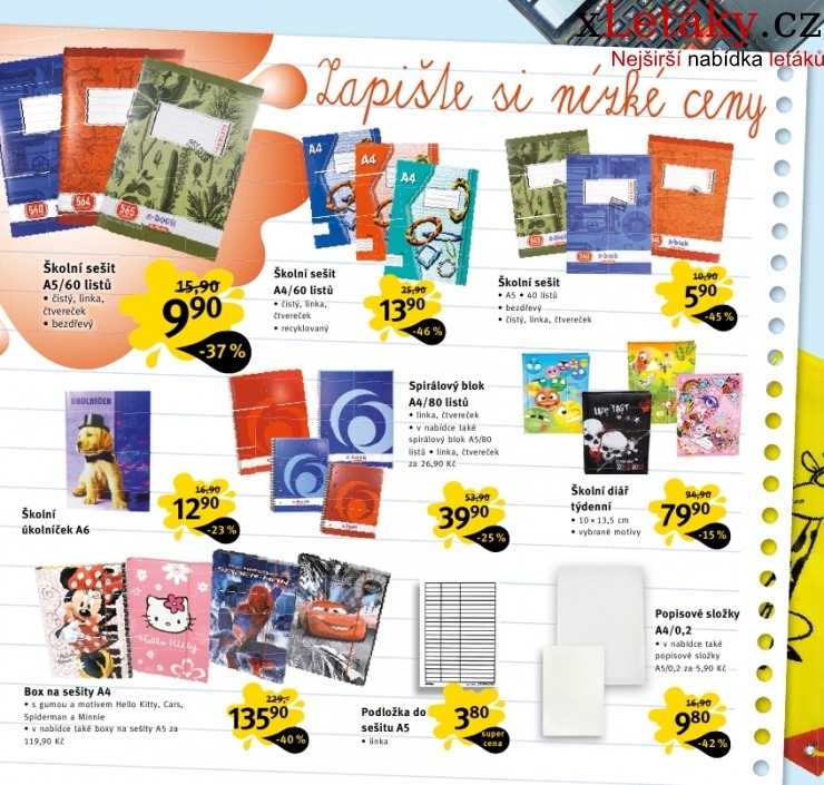 leták Albert Hypermarket - Škola leták strana 1 leták Albert Hypermarket - Škola leták strana 1