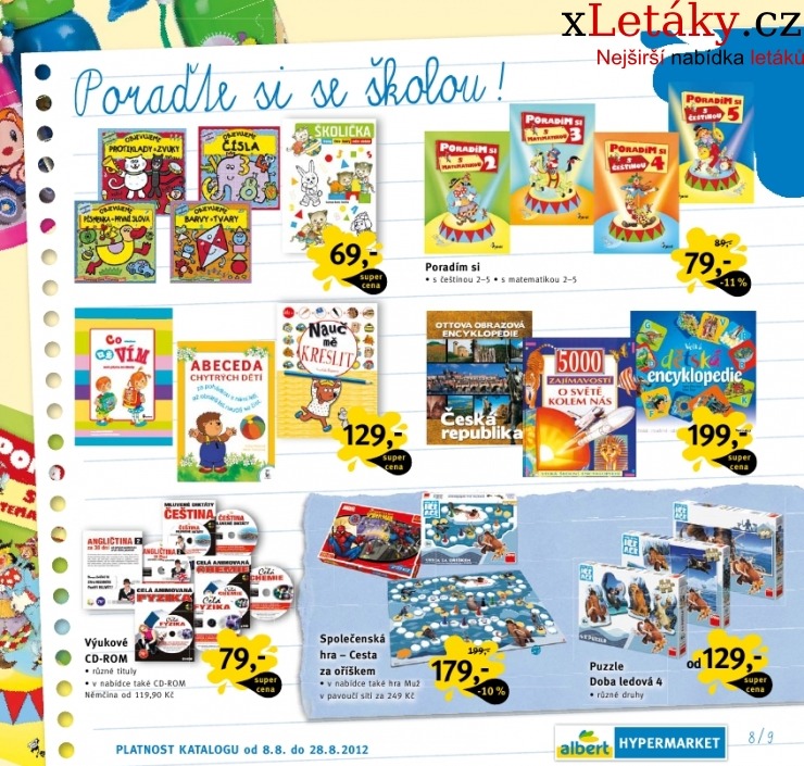leták Albert Hypermarket - Škola leták strana 1 leták Albert Hypermarket - Škola leták strana 1