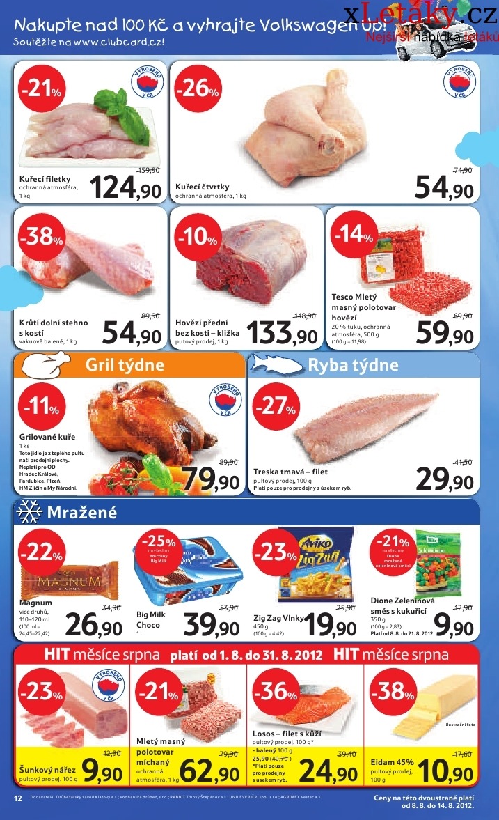 leták Tesco - velký hypermarket aktuální leták  strana 1 leták Tesco - velký hypermarket aktuální leták strana 1