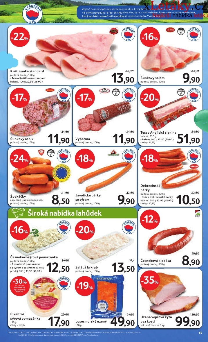 leták Tesco - velký hypermarket aktuální leták  strana 1 leták Tesco - velký hypermarket aktuální leták strana 1