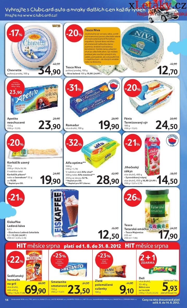 leták Tesco - velký hypermarket aktuální leták  strana 1 leták Tesco - velký hypermarket aktuální leták strana 1