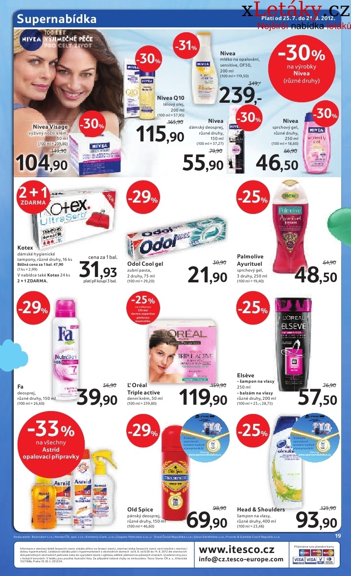 leták Tesco - velký hypermarket aktuální leták  strana 1 leták Tesco - velký hypermarket aktuální leták strana 1