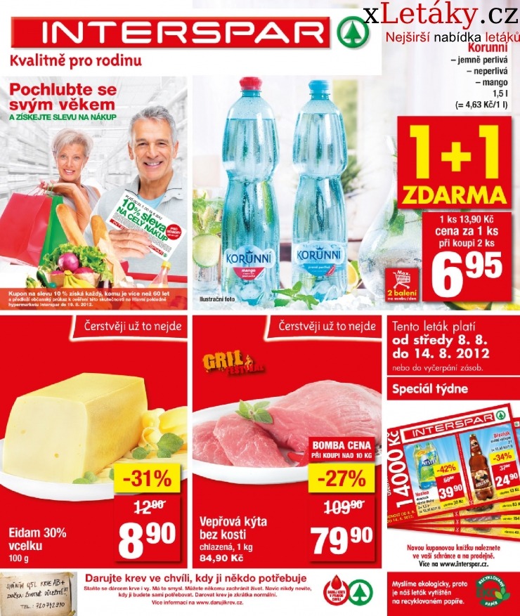 leták Interspar akční leták strana 1 leták Interspar akční leták strana 1