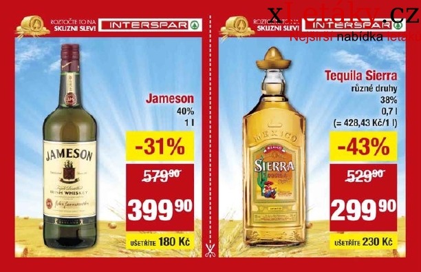 leták Interspar - kupón akční leták strana 1 leták Interspar - kupón akční leták strana 1
