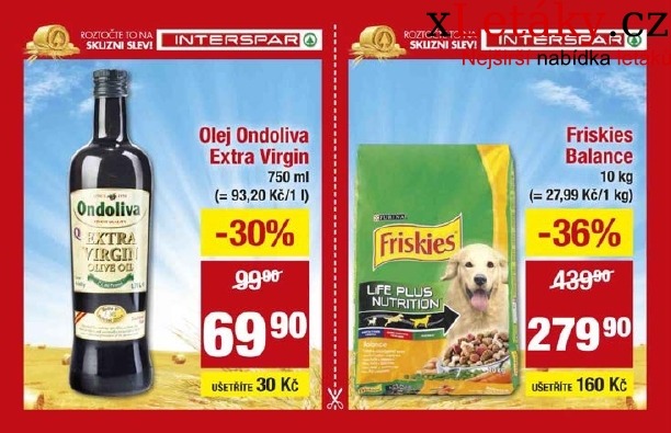leták Interspar - kupón akční leták strana 1 leták Interspar - kupón akční leták strana 1