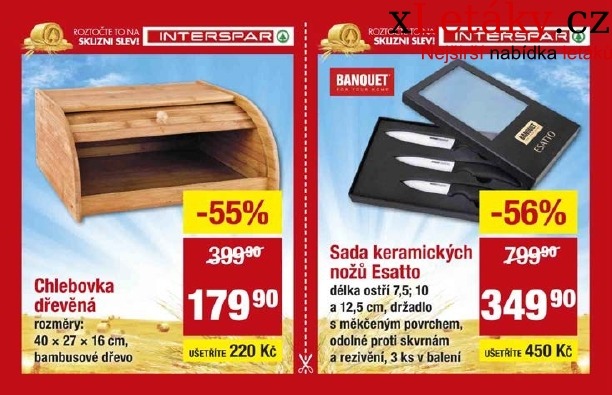 leták Interspar - kupón akční leták strana 1 leták Interspar - kupón akční leták strana 1
