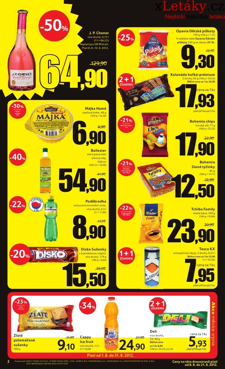 leták Tesco - extra aktuální leták strana 1 leták Tesco - extra aktuální leták strana 1