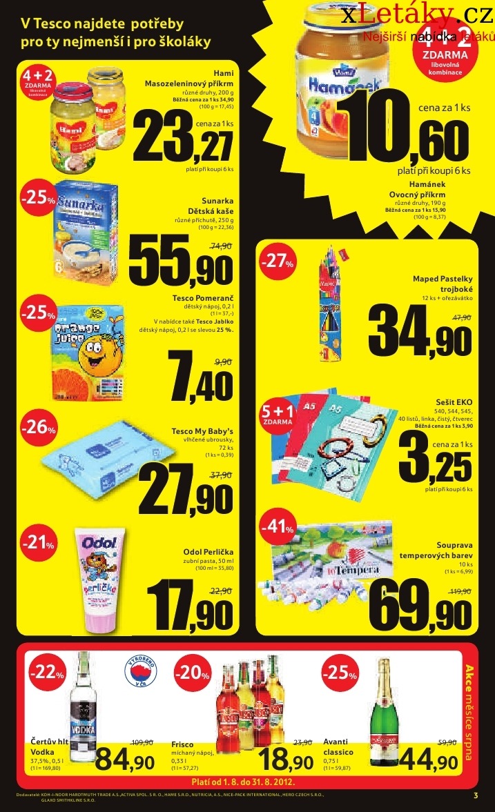 leták Tesco - extra aktuální leták strana 1 leták Tesco - extra aktuální leták strana 1