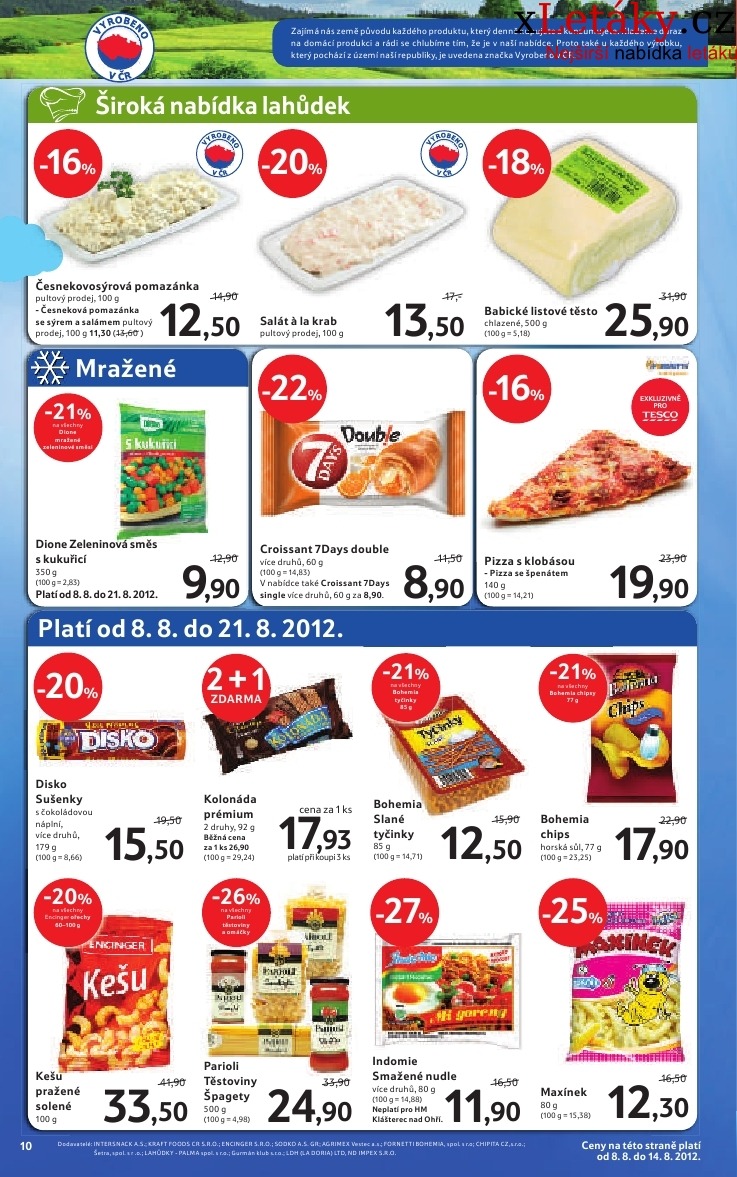 let�k Tesco - mal� hypermarket let�k strana 1