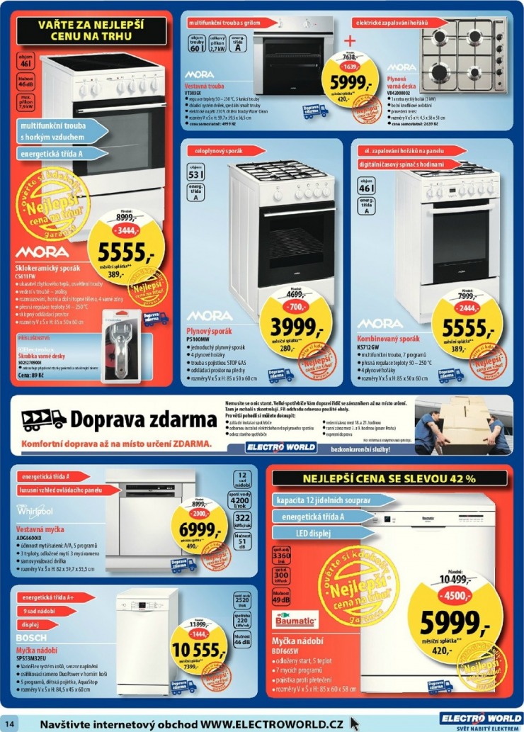 leták Electro World strana 1 leták Electro World strana 1