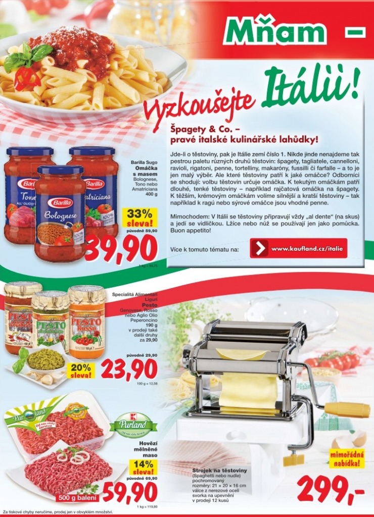 leták Kaufland strana 1 leták Kaufland strana 1
