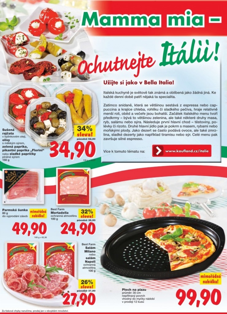 leták Kaufland strana 1 leták Kaufland strana 1