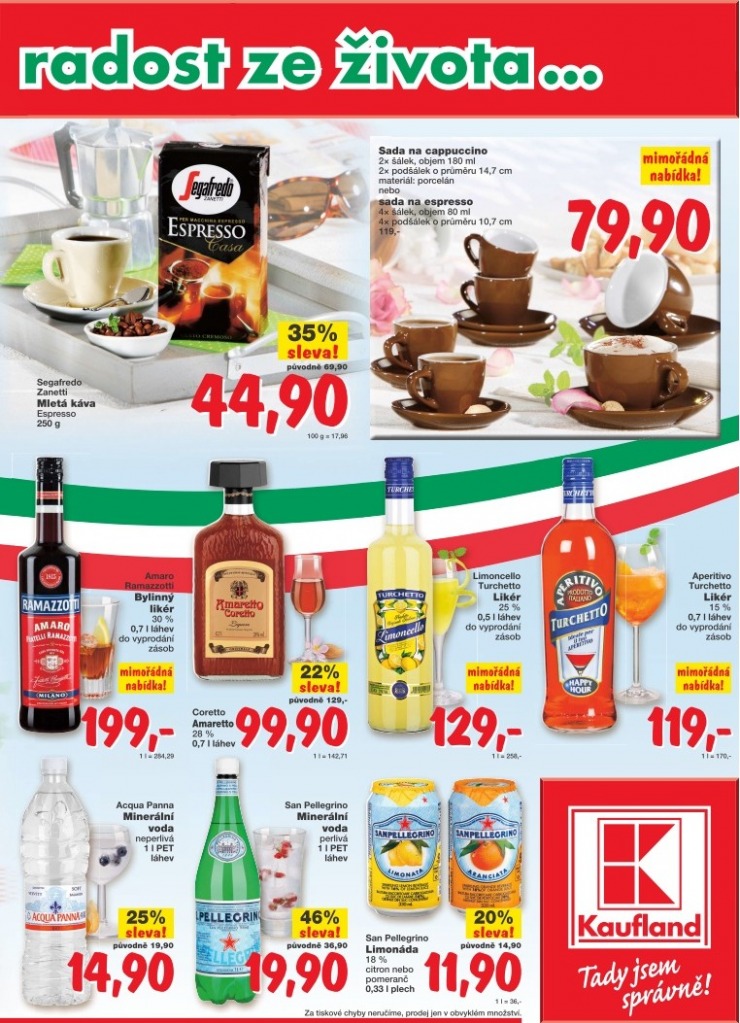 leták Kaufland strana 1 leták Kaufland strana 1