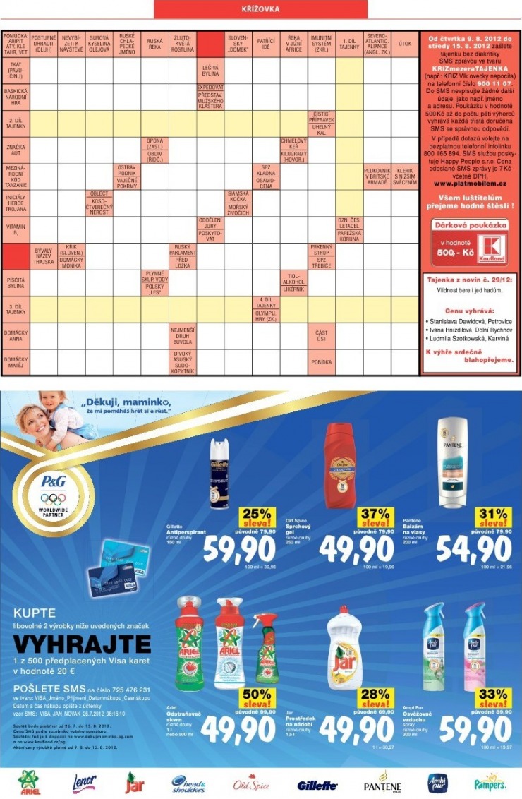 leták Kaufland strana 1 leták Kaufland strana 1