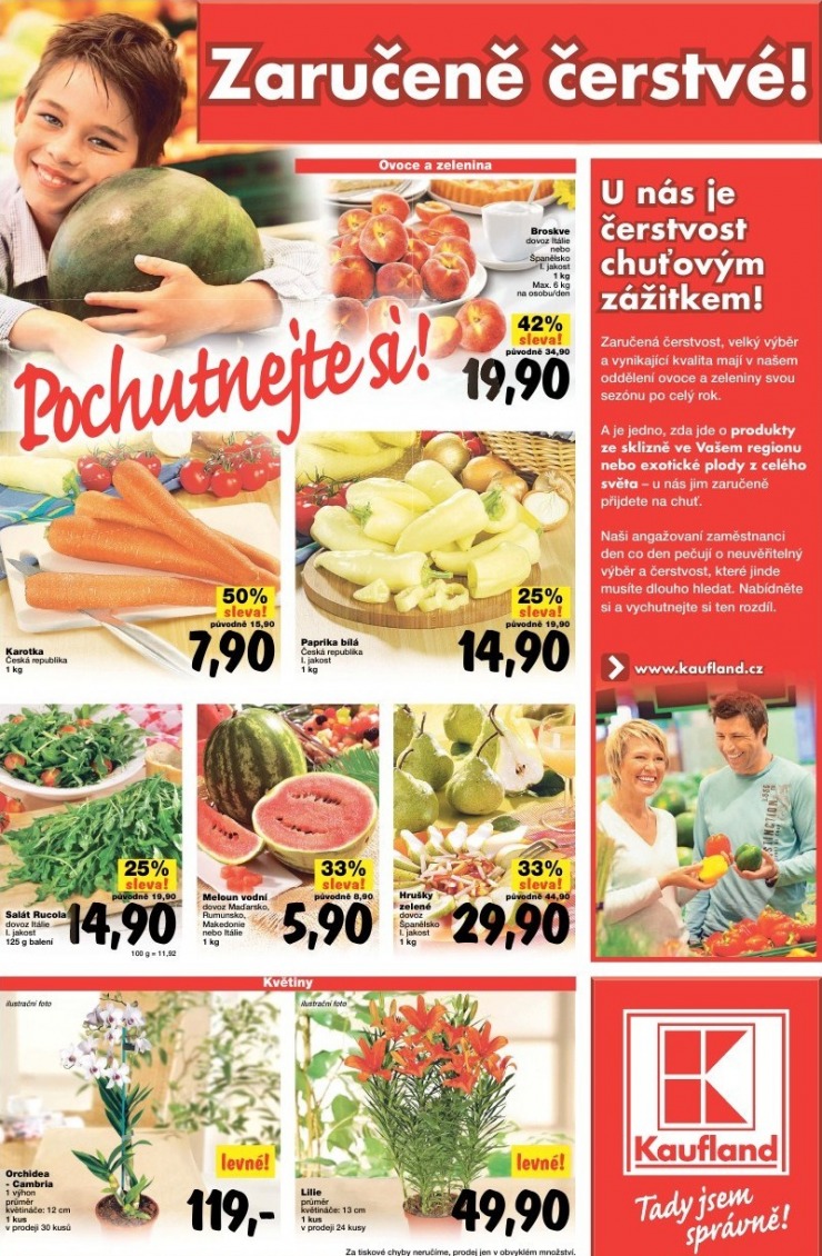 leták Kaufland strana 1 leták Kaufland strana 1