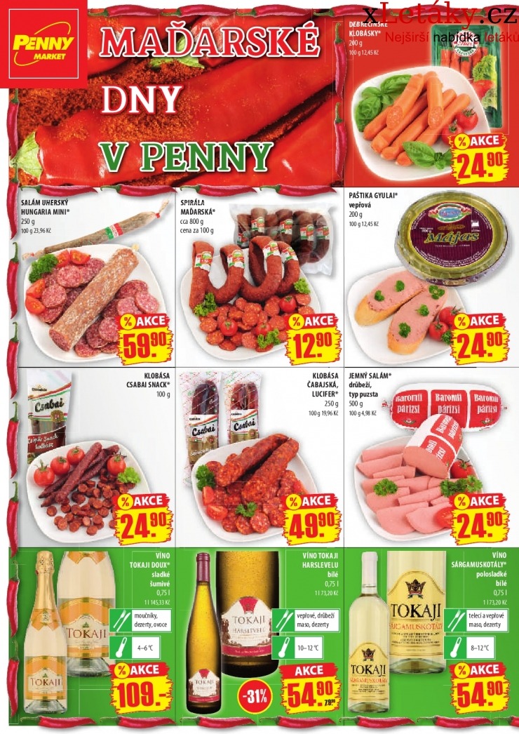 leták Penny Market akční leták strana 1 leták Penny Market akční leták strana 1
