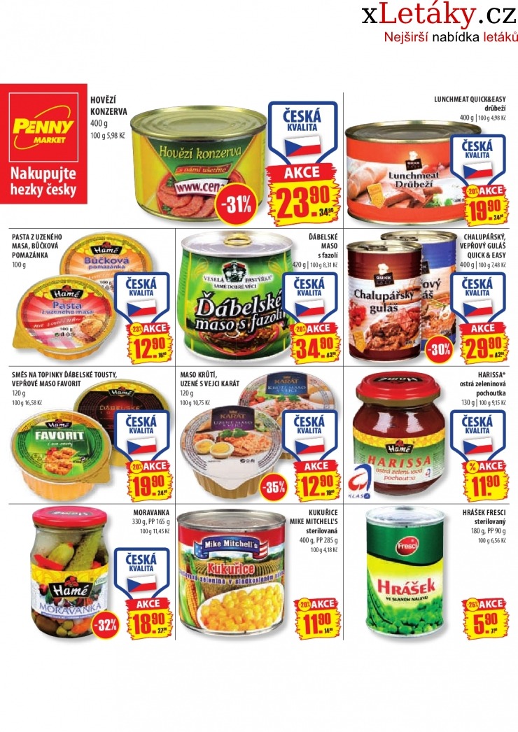 leták Penny Market akční leták strana 1 leták Penny Market akční leták strana 1