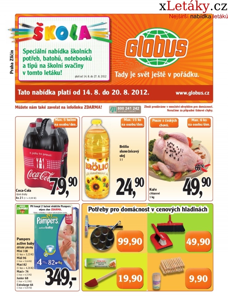 leták Globus leták strana 1 leták Globus leták strana 1