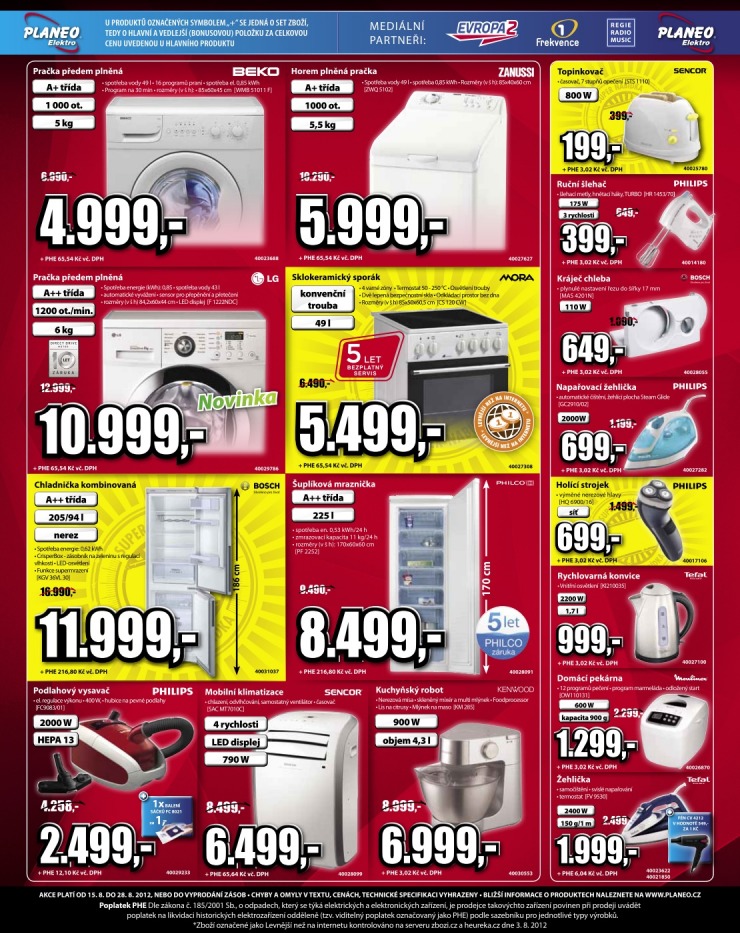leták Planeo Elektro strana 1 leták Planeo Elektro strana 1