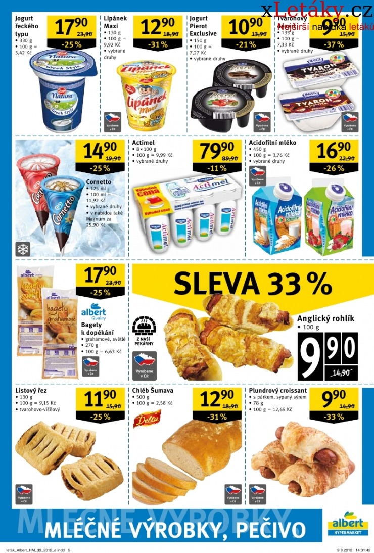 leták Albert Hypermarket akční leták  strana 1 leták Albert Hypermarket akční leták strana 1