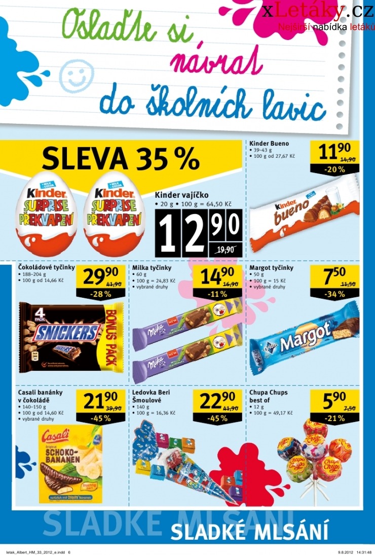 leták Albert Hypermarket akční leták  strana 1 leták Albert Hypermarket akční leták strana 1