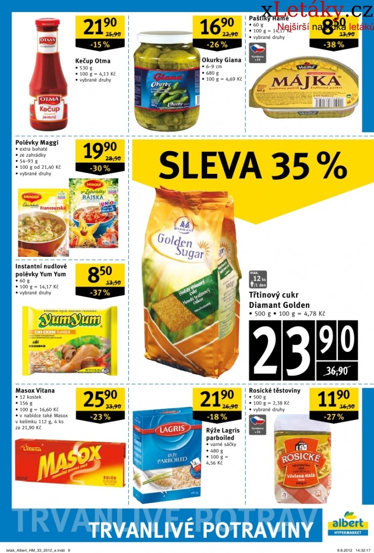 leták Albert Hypermarket akční leták  strana 1 leták Albert Hypermarket akční leták strana 1