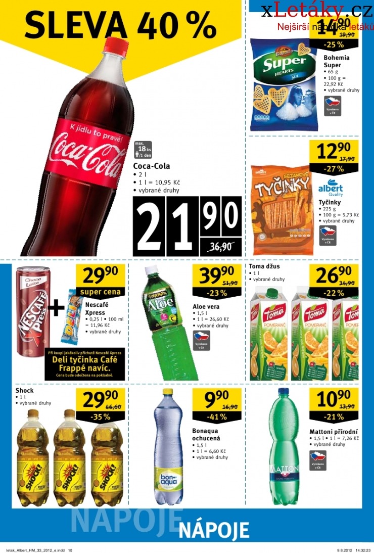 leták Albert Hypermarket akční leták  strana 1 leták Albert Hypermarket akční leták strana 1