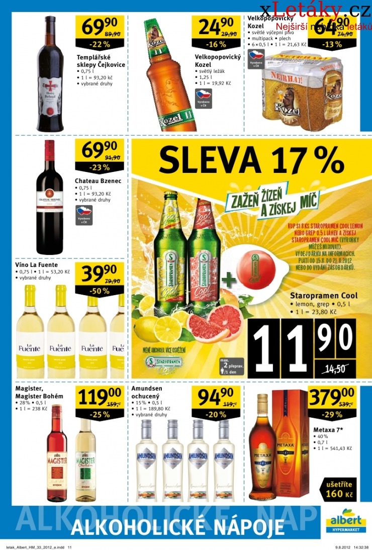 leták Albert Hypermarket akční leták  strana 1 leták Albert Hypermarket akční leták strana 1