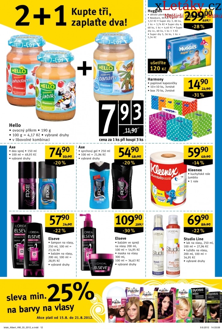 leták Albert Hypermarket akční leták  strana 1 leták Albert Hypermarket akční leták strana 1