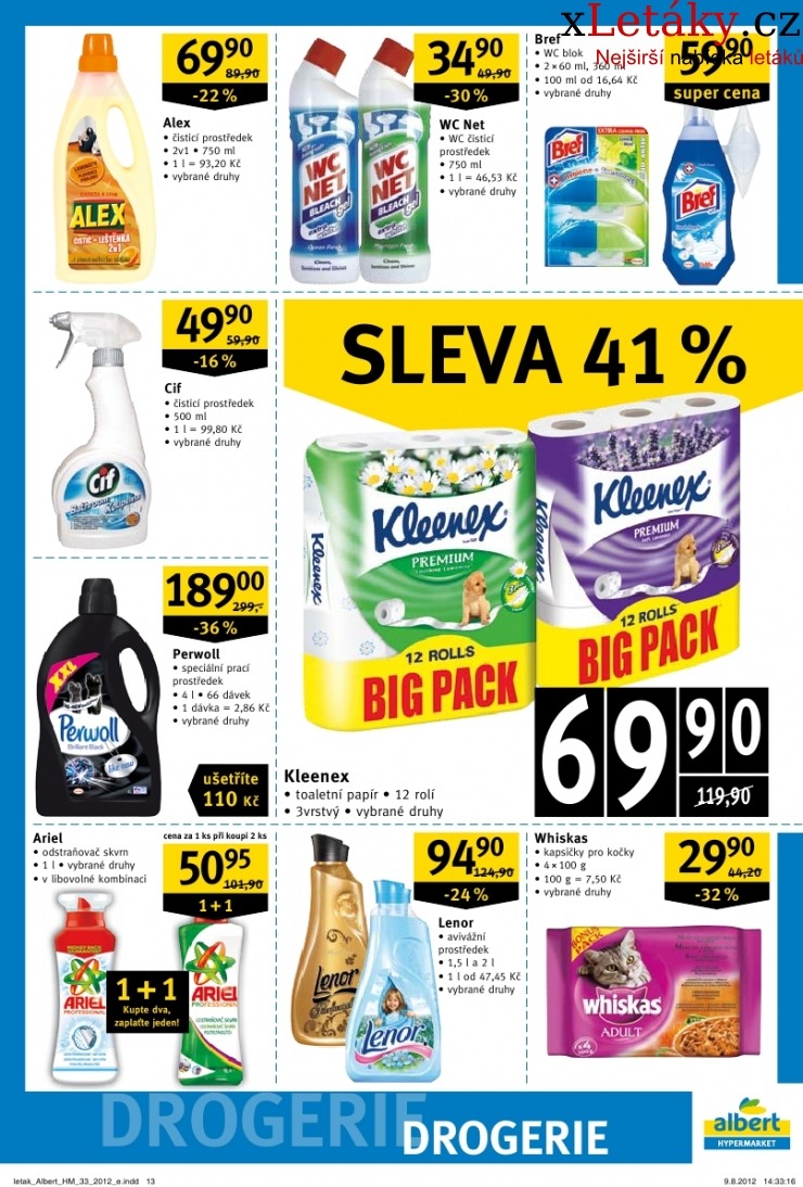 leták Albert Hypermarket akční leták  strana 1 leták Albert Hypermarket akční leták strana 1