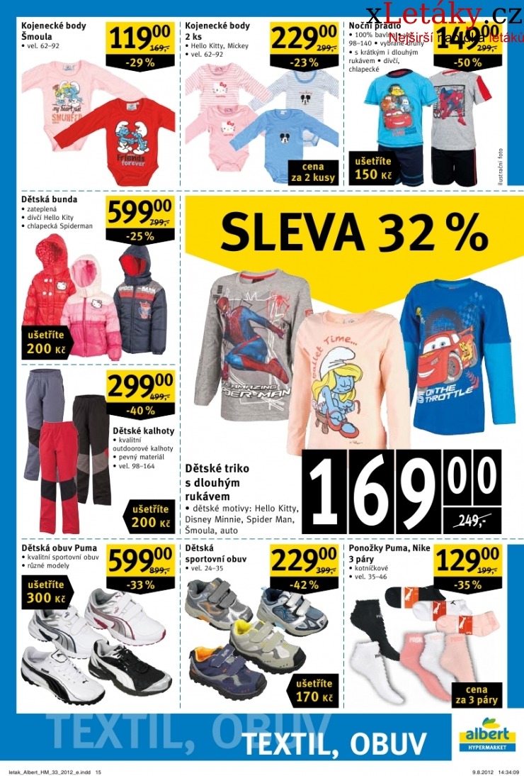 leták Albert Hypermarket akční leták  strana 1 leták Albert Hypermarket akční leták strana 1