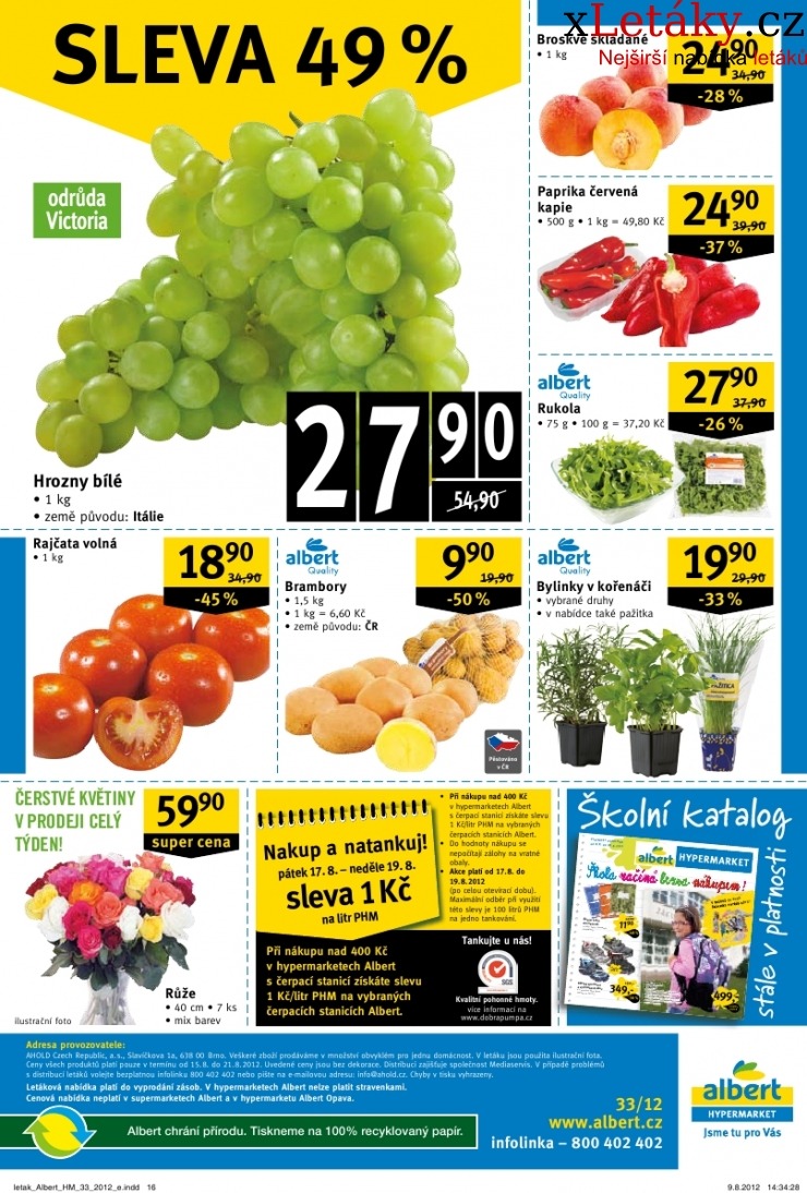 leták Albert Hypermarket akční leták strana 1 leták Albert Hypermarket akční leták strana 1