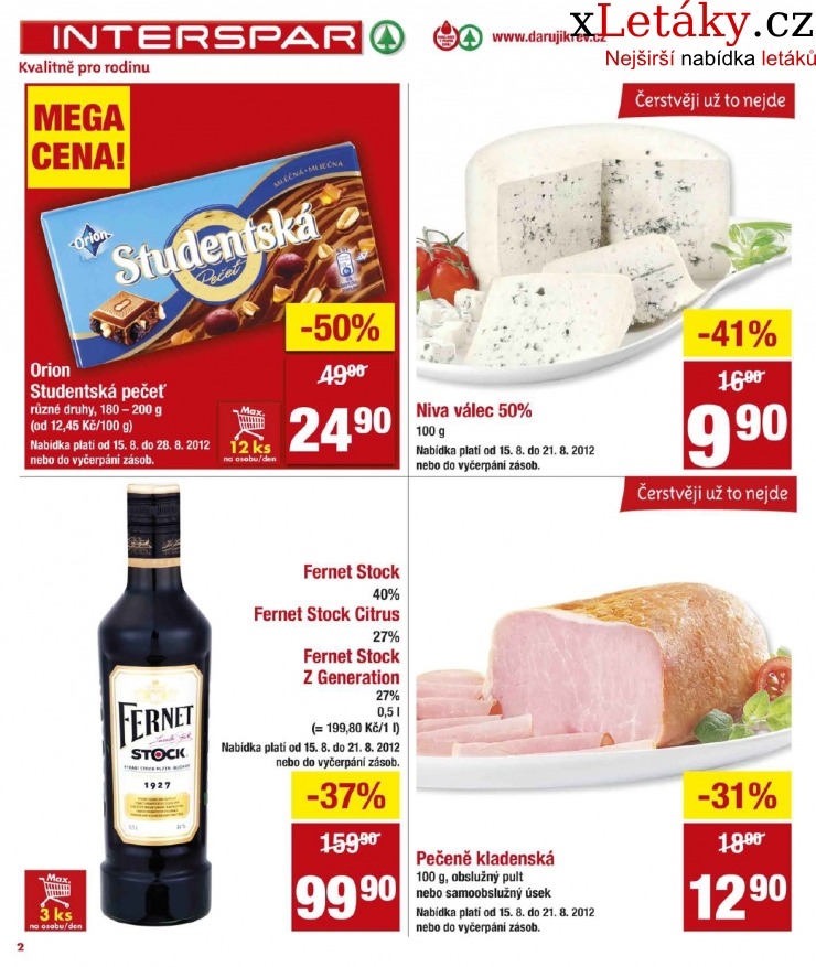 leták Interspar akční leták strana 1 leták Interspar akční leták strana 1