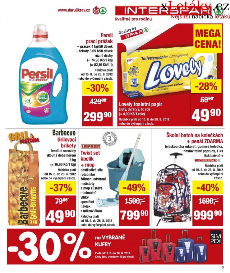leták Interspar akční leták strana 1 leták Interspar akční leták strana 1
