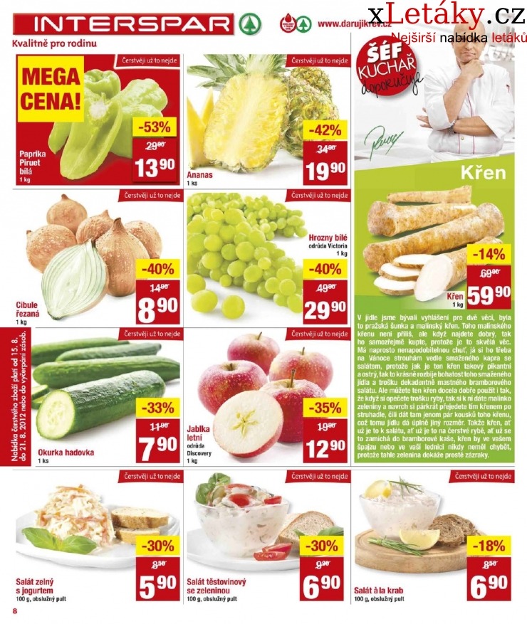 leták Interspar akční leták strana 1 leták Interspar akční leták strana 1