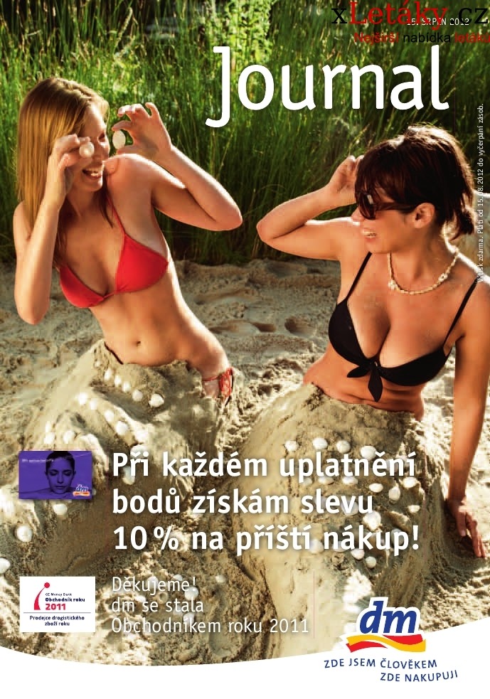 leták Dm drogerie leták strana 1 leták Dm drogerie leták strana 1