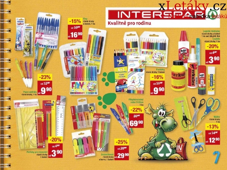 leták Interspar - škola akční leták strana 1 leták Interspar - škola akční leták strana 1