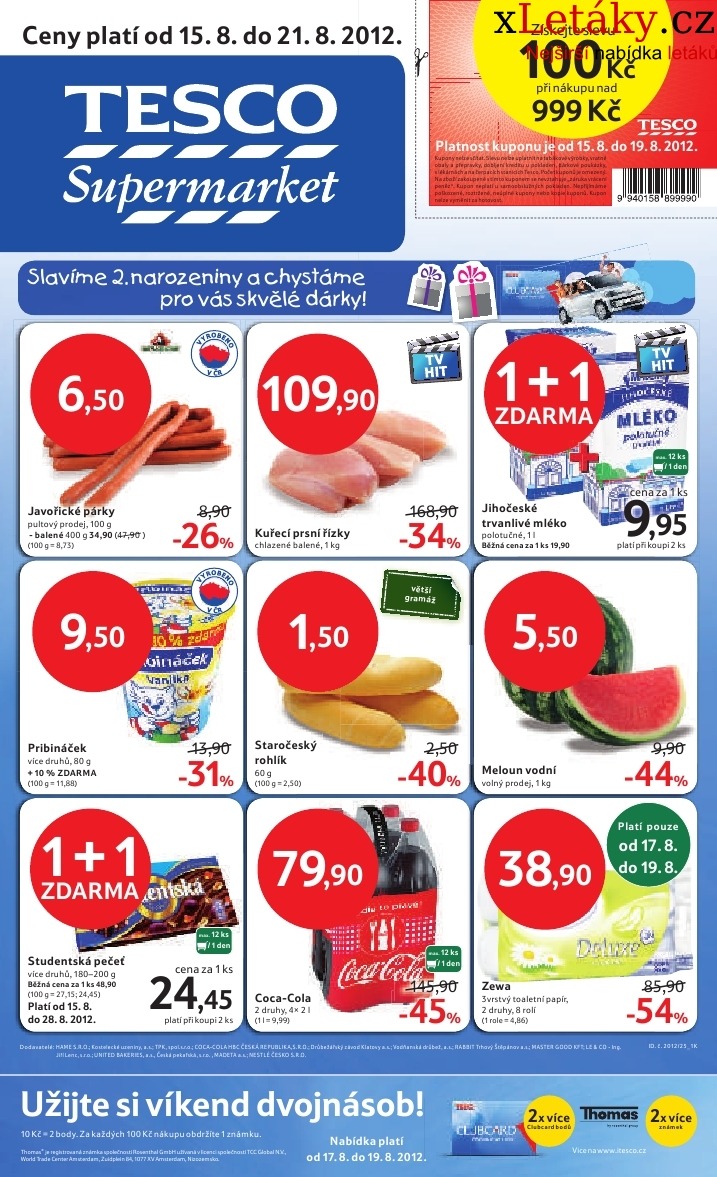letk Tesco - supermarket aktuln letk strana 1