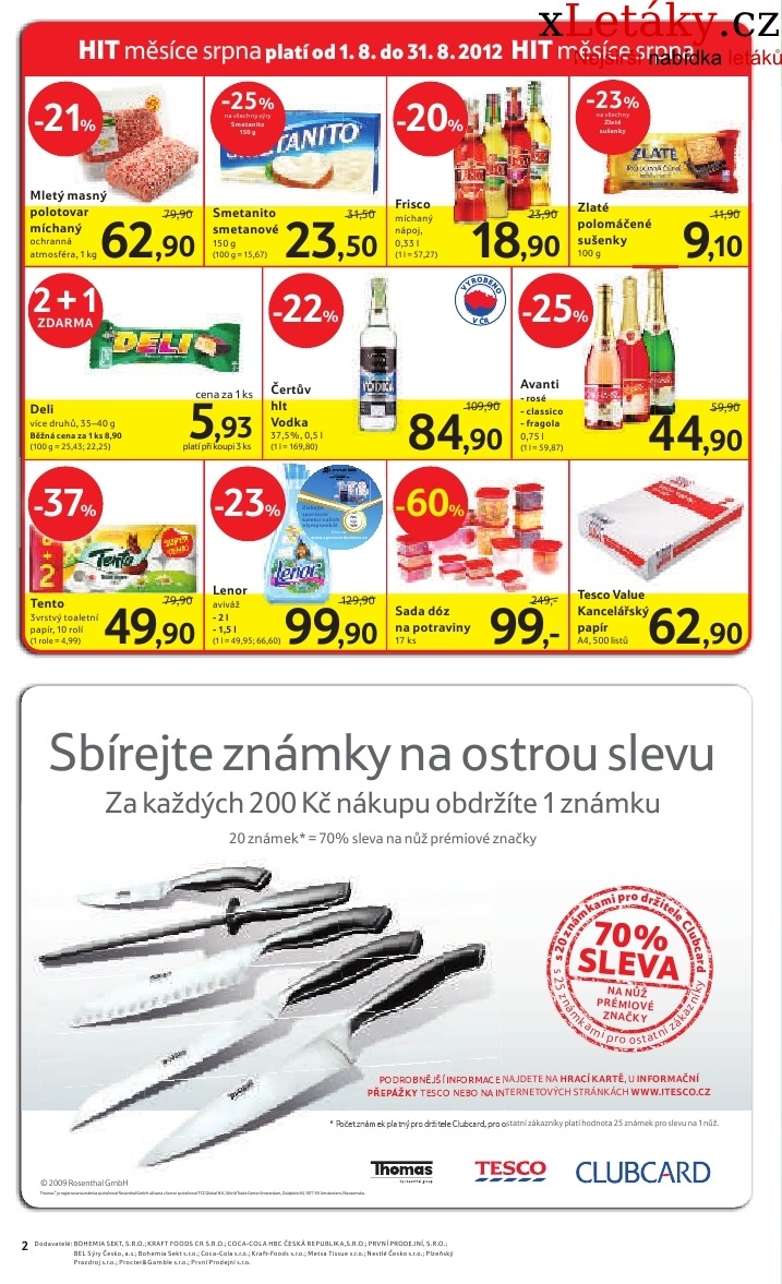 leták Tesco - supermarket aktuální leták strana 1 leták Tesco - supermarket aktuální leták strana 1