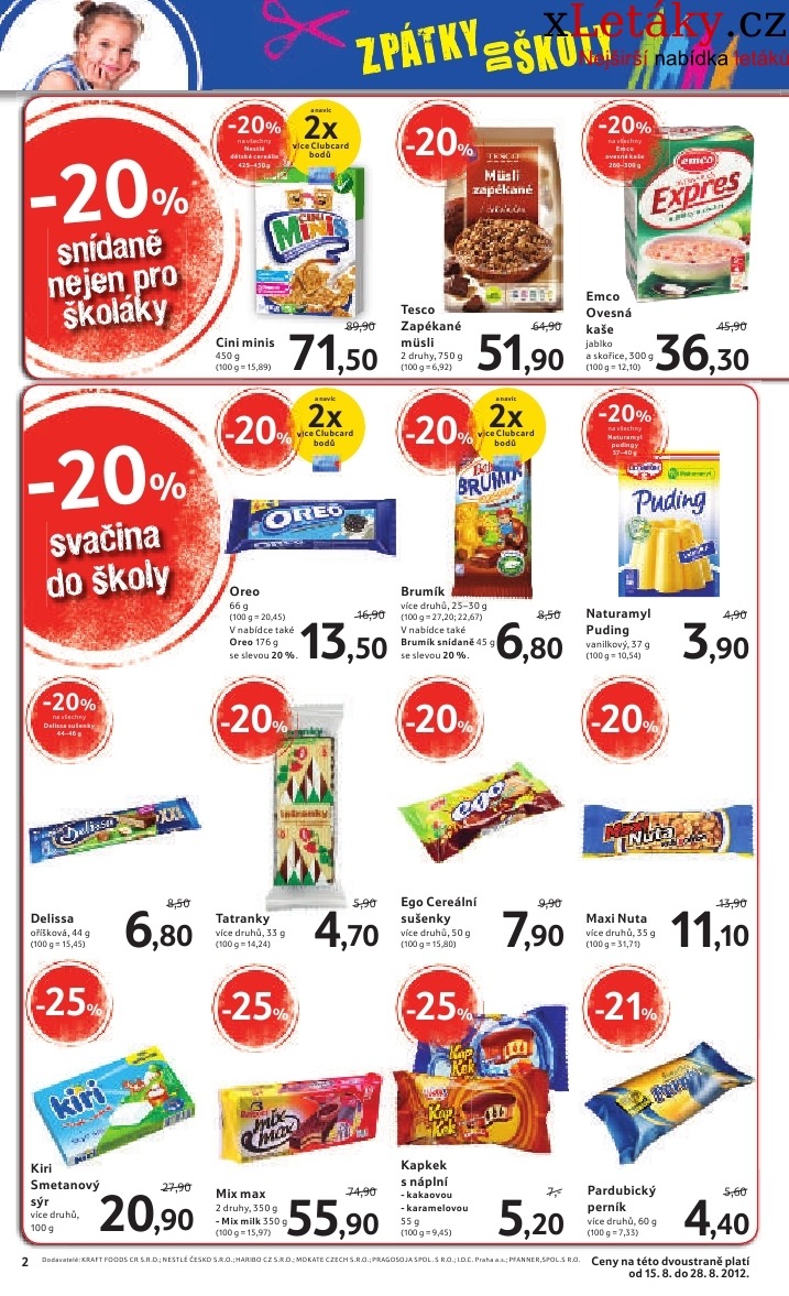 leták Tesco - velký hypermarket aktuální leták strana 1 leták Tesco - velký hypermarket aktuální leták strana 1