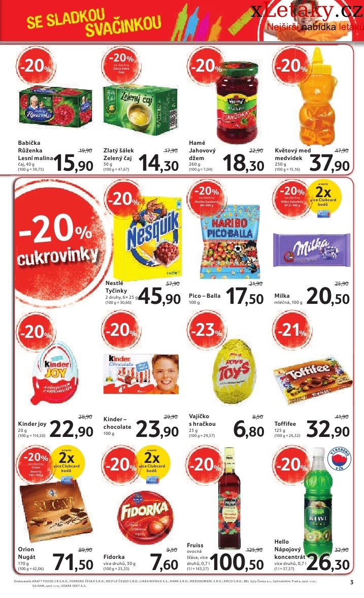leták Tesco - velký hypermarket aktuální leták strana 1 leták Tesco - velký hypermarket aktuální leták strana 1
