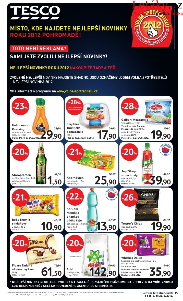 let�k Tesco - velk� hypermarket aktu�ln� let�k strana 1