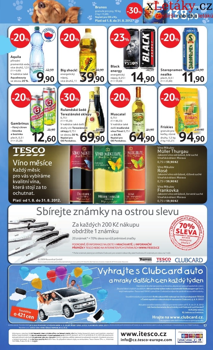 let�k Tesco - velk� hypermarket aktu�ln� let�k strana 1