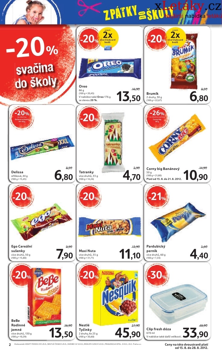 leták Tesco - malý hypermarket leták strana 1 leták Tesco - malý hypermarket leták strana 1