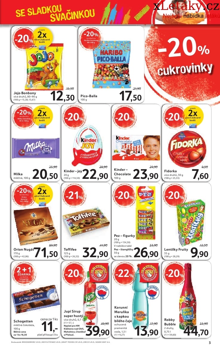 leták Tesco - malý hypermarket leták strana 1 leták Tesco - malý hypermarket leták strana 1