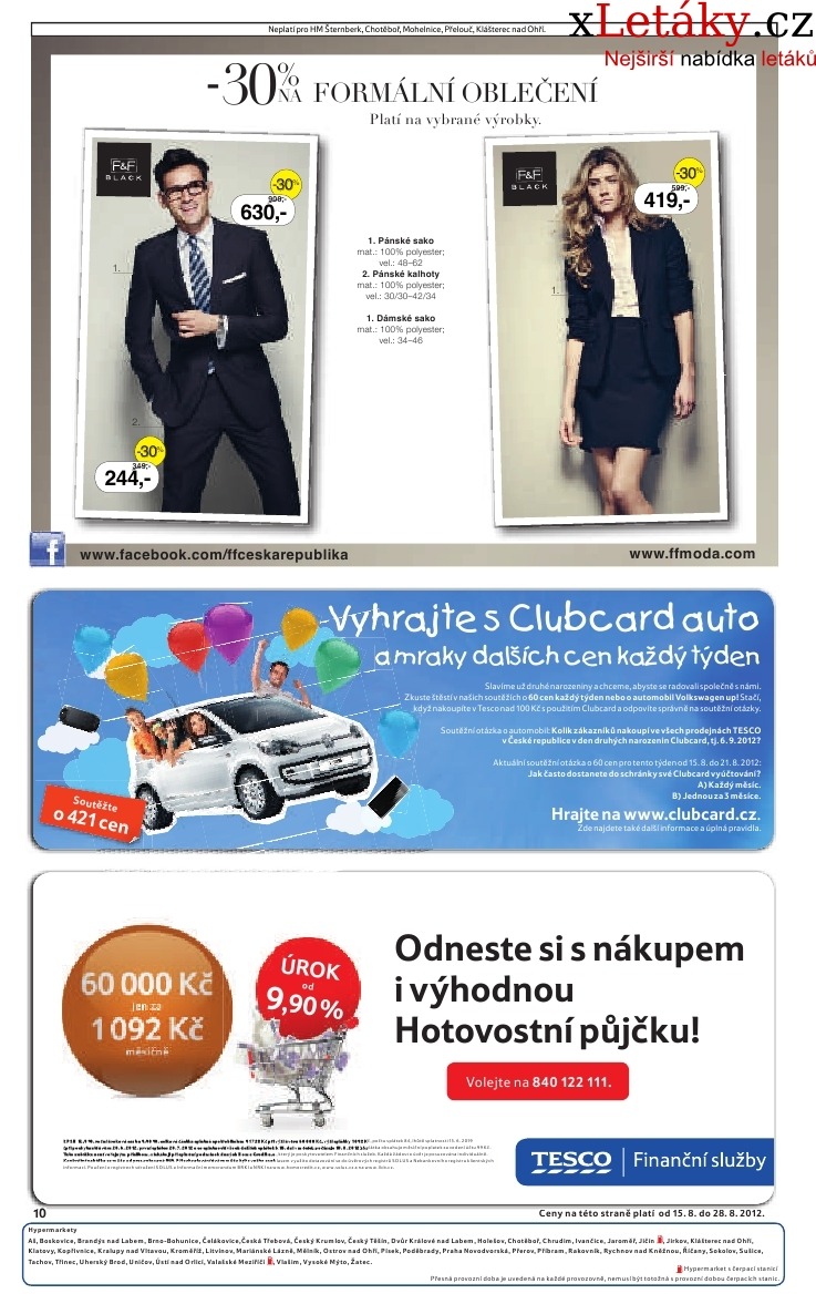 leták Tesco - malý hypermarket leták strana 1 leták Tesco - malý hypermarket leták strana 1