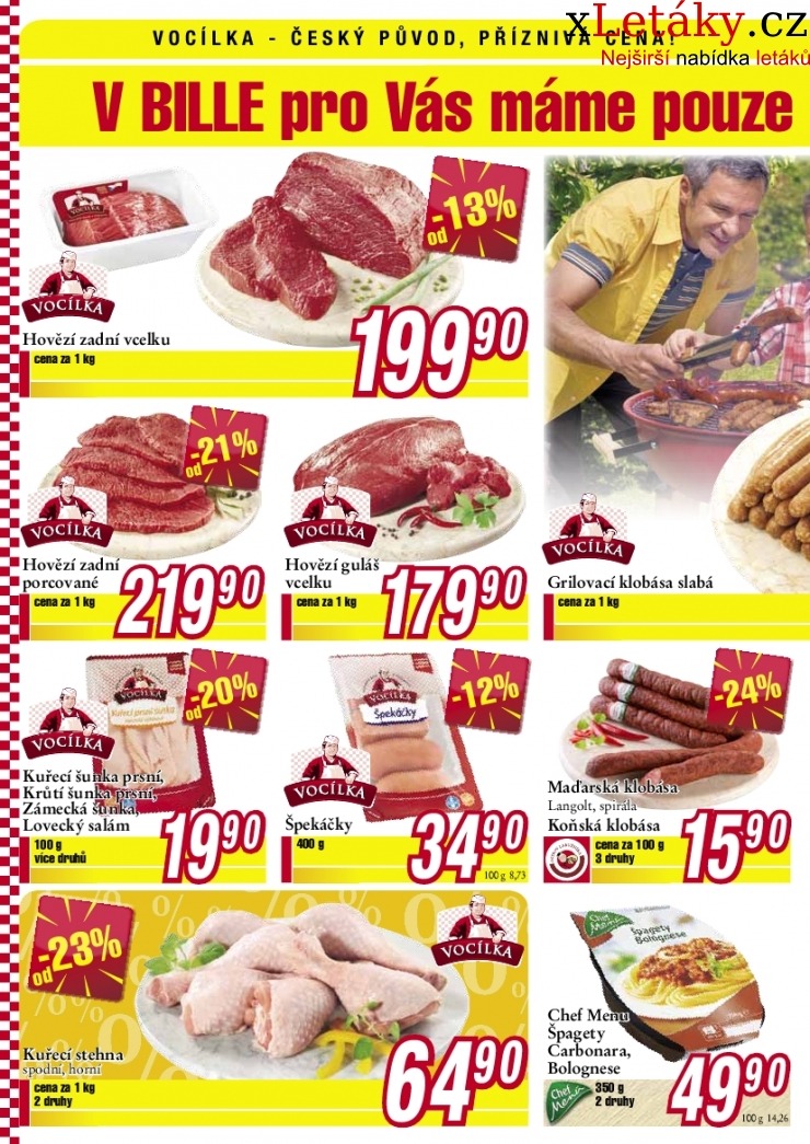 leták Billa akční leták strana 1 leták Billa akční leták strana 1