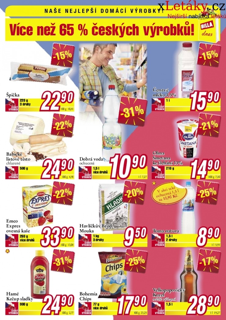 leták Billa akční leták strana 1 leták Billa akční leták strana 1