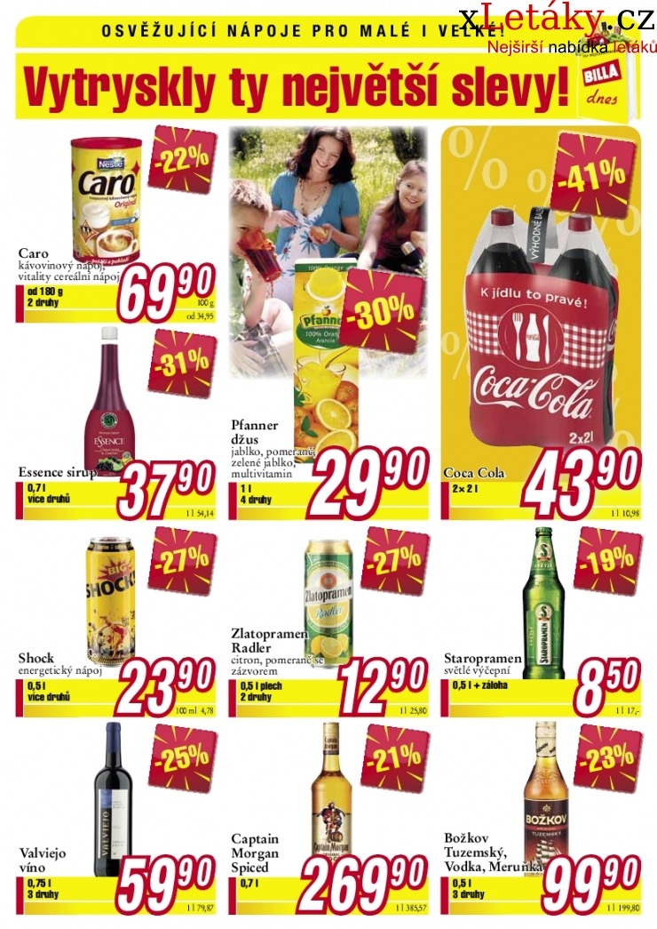 leták Billa akční leták strana 1 leták Billa akční leták strana 1
